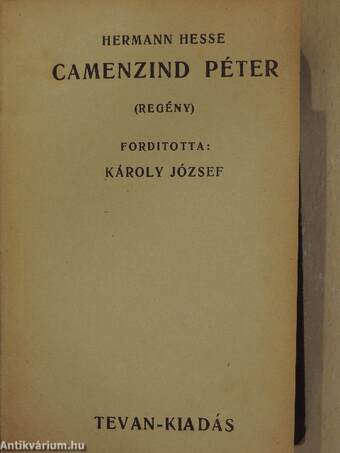 Camenzind Péter