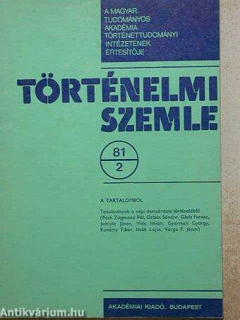 Történelmi Szemle 1981/2.