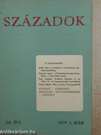 Századok 1979/2.