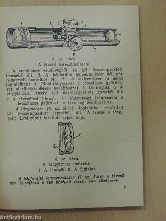 7.62 m/m-es távcsöves puska leírása