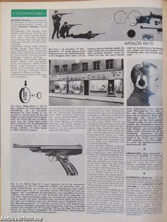 Deutsches Waffen-Journal Januar-Dezember 1969. I-II.