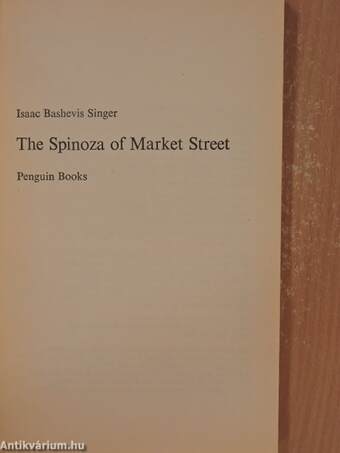 The Spinoza of Market Street