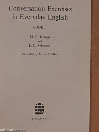 Conversation Exercises in Everyday English Book I.