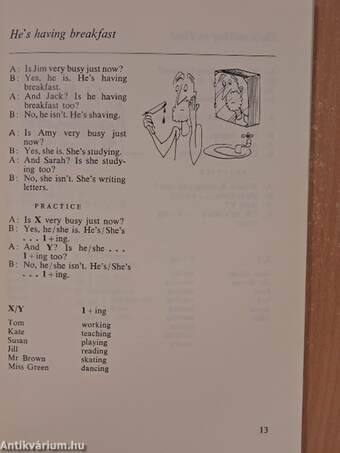 Conversation Exercises in Everyday English Book I.