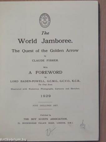 The World Jamboree 1929