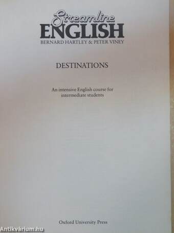 Streamline English Destinations