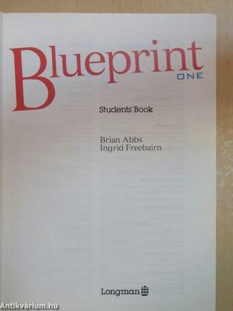 Blueprint One - Students' Book