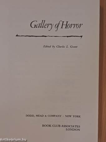 A Gallery of Horror