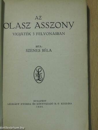 Az olasz asszony