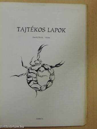 Tajtékos Lapok 1998/I.