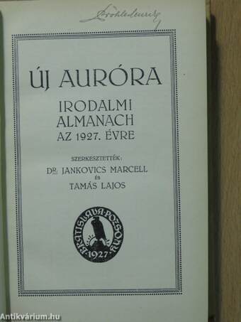 Új Auróra az 1927. évre