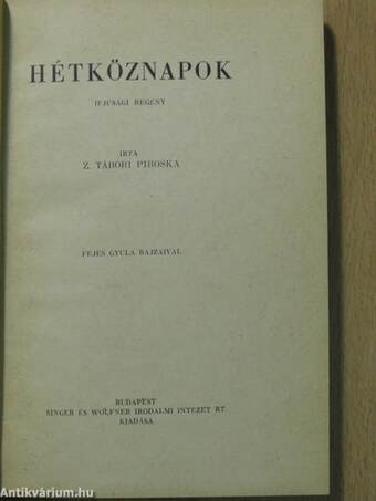 Hétköznapok