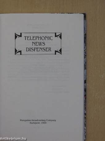 Telephonic news dispenser