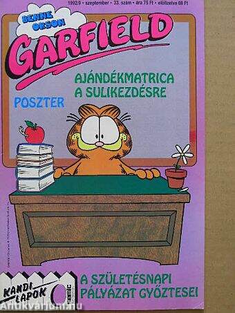 Garfield 1992/9. szeptember