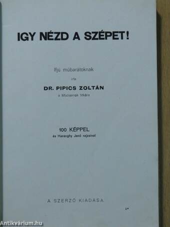 Igy nézd a szépet!