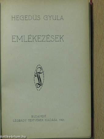 Emlékezések