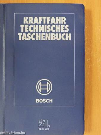 Kraftfahr technisches Taschenbuch