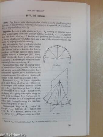 Matematikai versenytételek III. rész