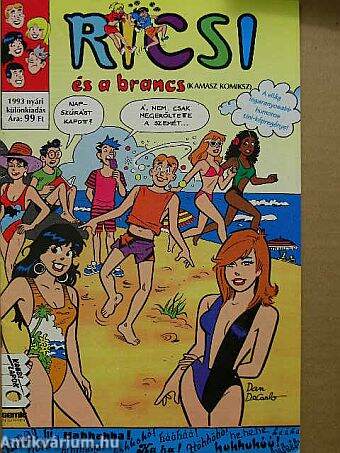 Ricsi és a brancs (kamasz komiksz) 1993 nyári különkiadás
