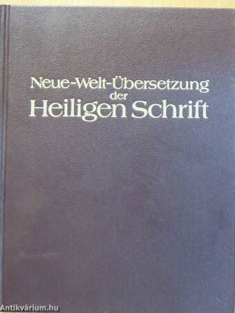 Neue-Welt-Übersetzung der Heiligen Schrift