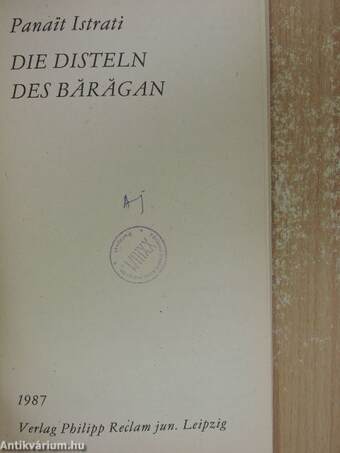 Die Disteln des Baragan