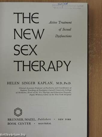 The new sex therapy