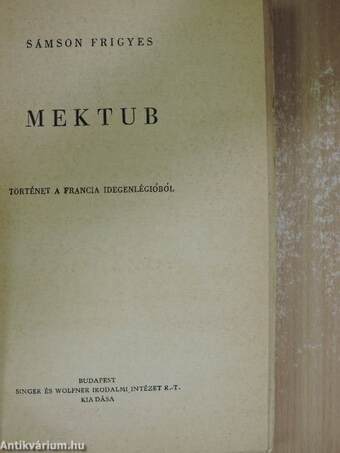 Mektub