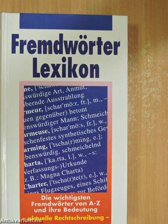 Fremdwörterlexikon von A-Z