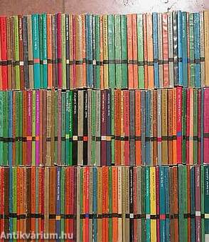 "150 kötet a Modern Könyvtár sorozatból (nem teljes sorozat)"