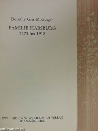 Familie Habsburg