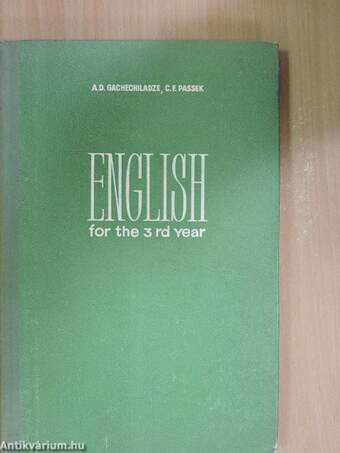 English for the 3rd Year