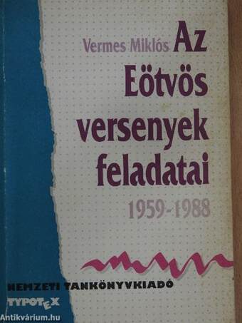 Az Eötvös-versenyek feladatai 1959-1988
