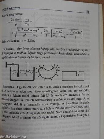 Az Eötvös-versenyek feladatai 1959-1988