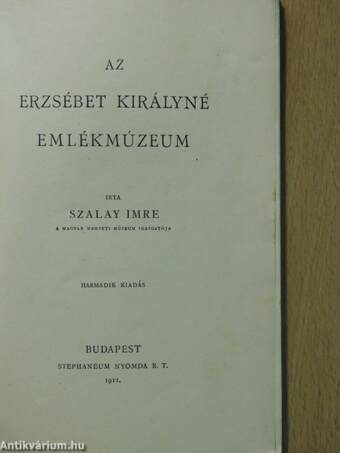 Az Erzsébet Királyné Emlékmúzeum