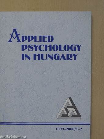 Applied Psychology in Hungary 1999-2000