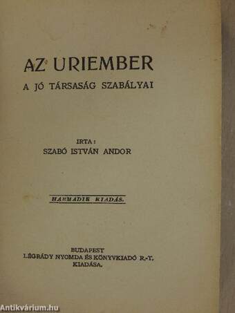 Az uriember