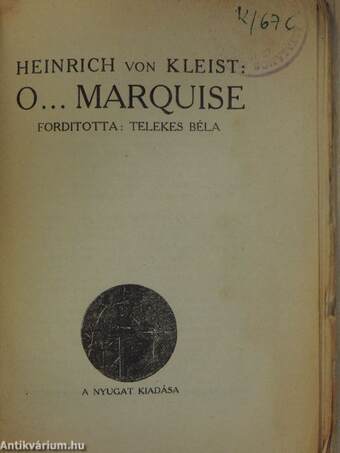 O... Marquise