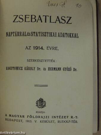 Zsebatlasz 1914.