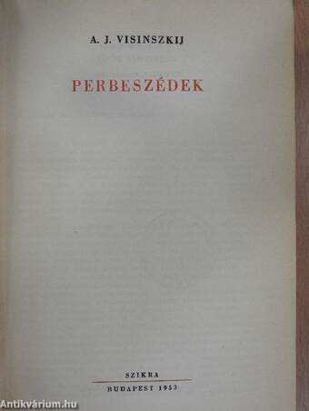 Perbeszédek