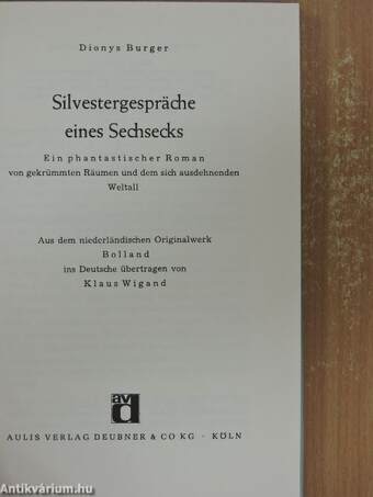 Silvestergespräche eines Sechsecks