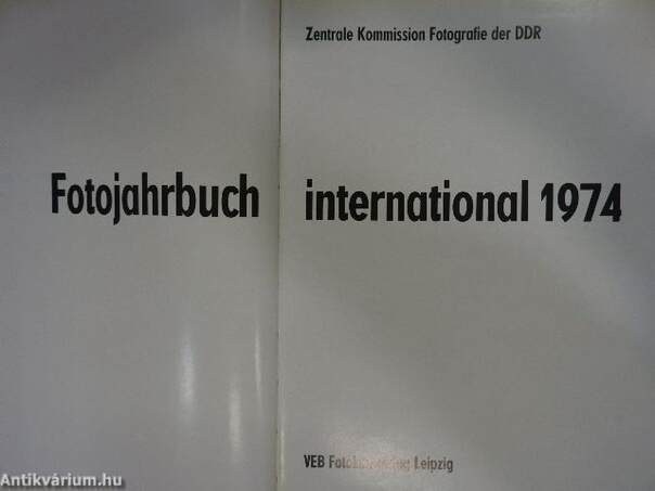 Fotojahrbuch international 1974