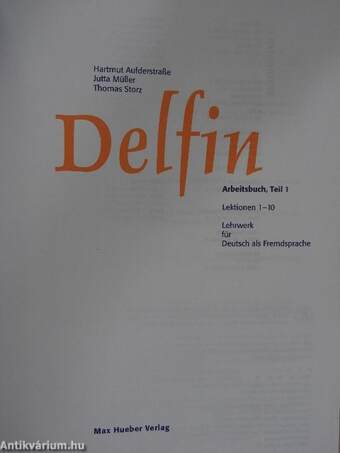 Delfin 1. - Arbeitsbuch