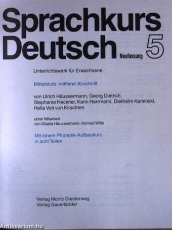 Sprachkurs Deutsch 5