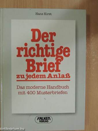 Der richtige Brief zu jedem Anlaß