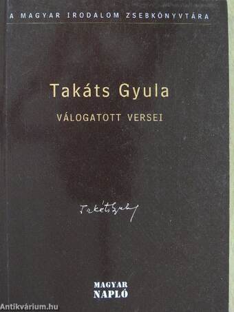 Takáts Gyula válogatott versei