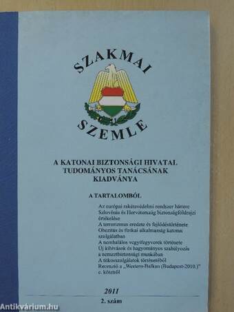 Szakmai Szemle 2011/2.