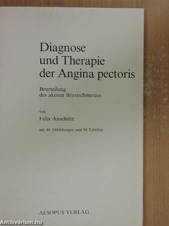 Diagnose und Therapie der Angina pectoris