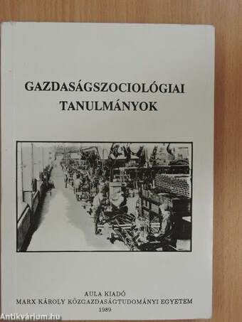 Gazdaságszociológiai tanulmányok