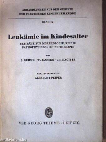 Leukämie im Kindesalter