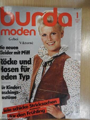 Burda Moden 1982. Januar-Dezember I-III.